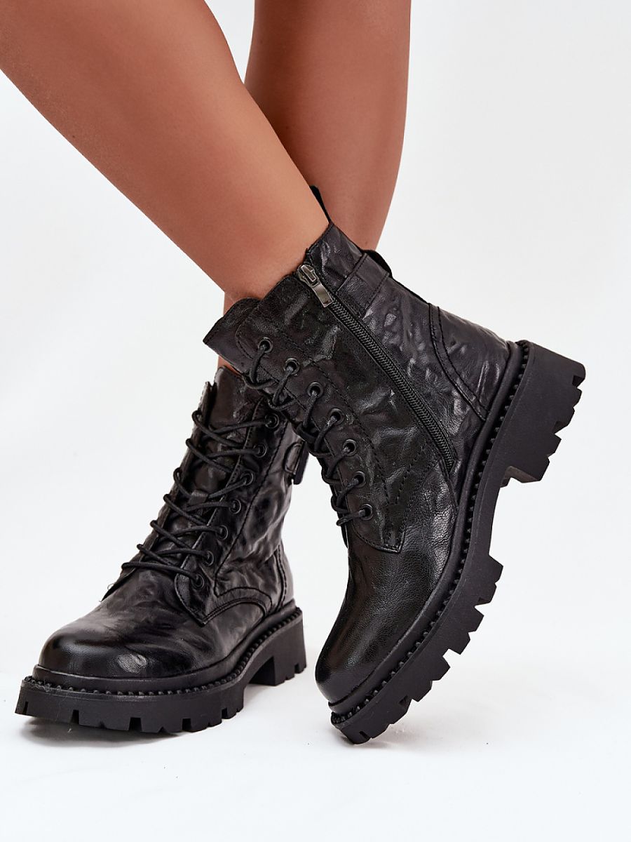 Botki Model Artiker 57C1008 Black - Step in style - obrazek 3