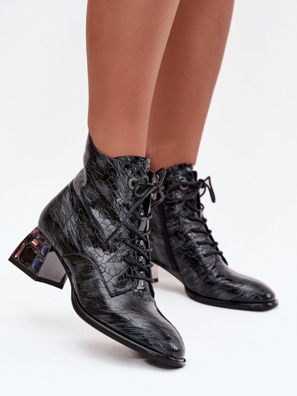 Botki Model Artiker 57C0132 Grey - Step in style