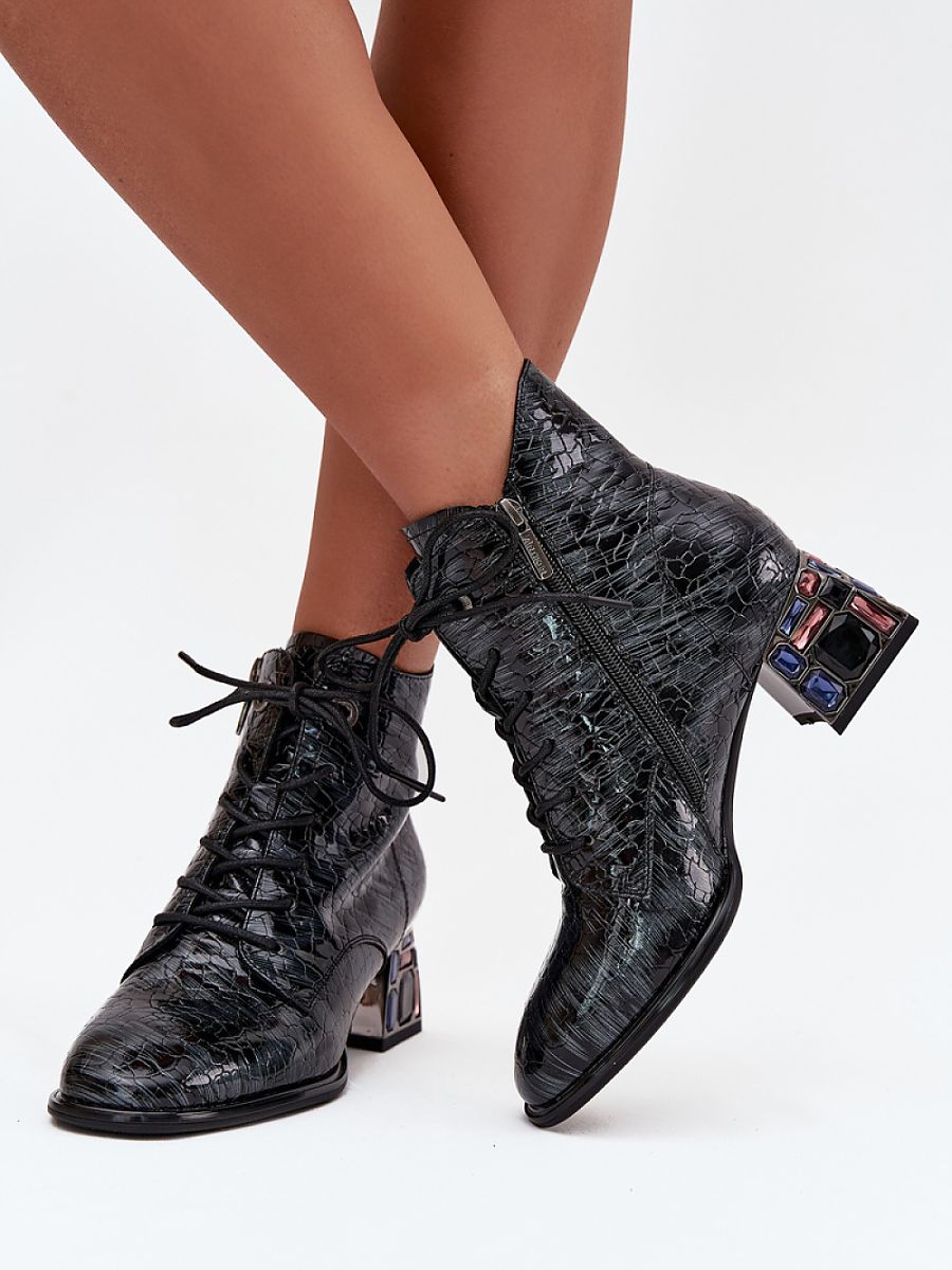 Botki Model Artiker 57C0132 Grey - Step in style - obrazek 3