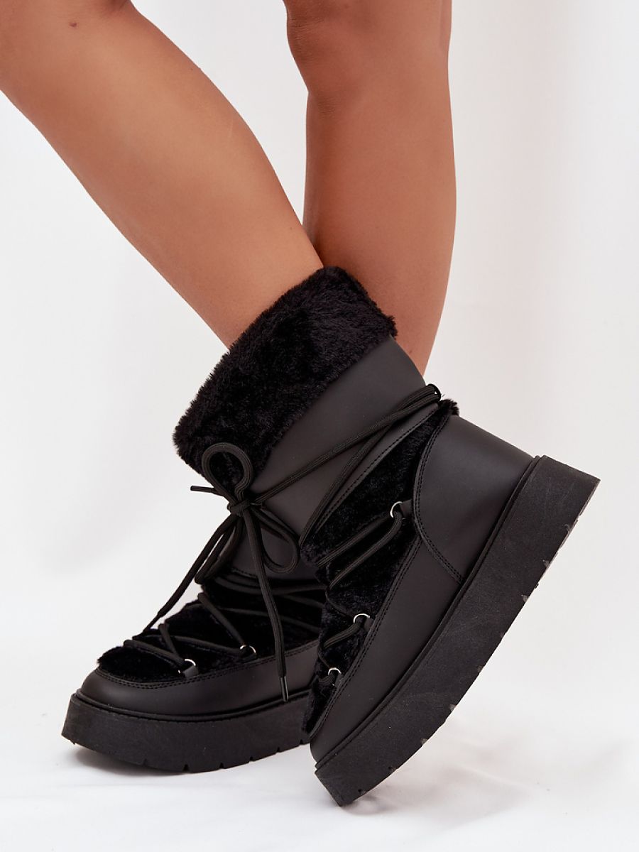 Śniegowce Model Marinna 6484 Black - Step in style - obrazek 3