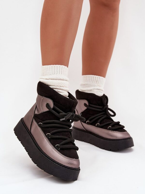 Śniegowce Model Xarina 6483 Black - Step in style