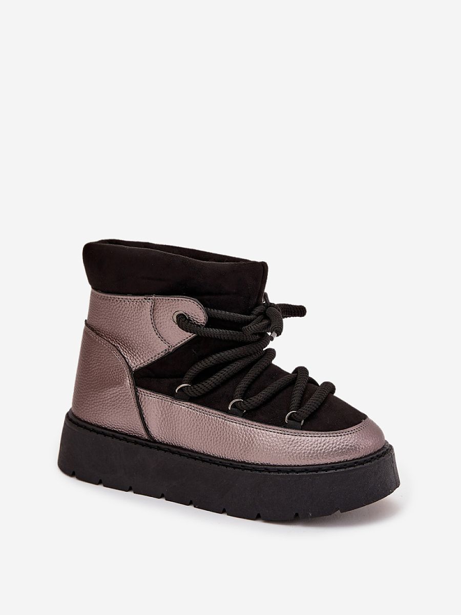 Śniegowce Model Xarina 6483 Black - Step in style - obrazek 2