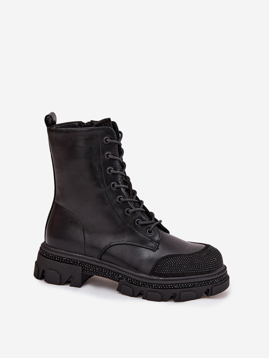 Workery Model S.Barski HY42-982 Black - Step in style - obrazek 2