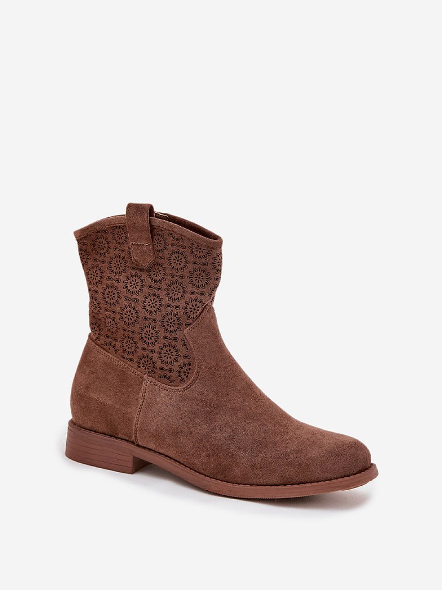 Botki Model S.Barski HY52-530 Brown - Step in style - obrazek 2