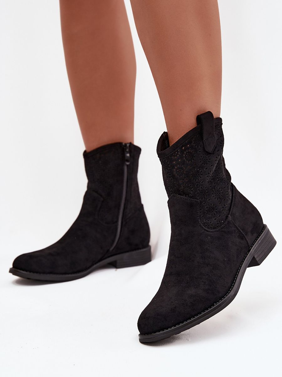 Botki Model S.Barski HY52-530 Black - Step in style