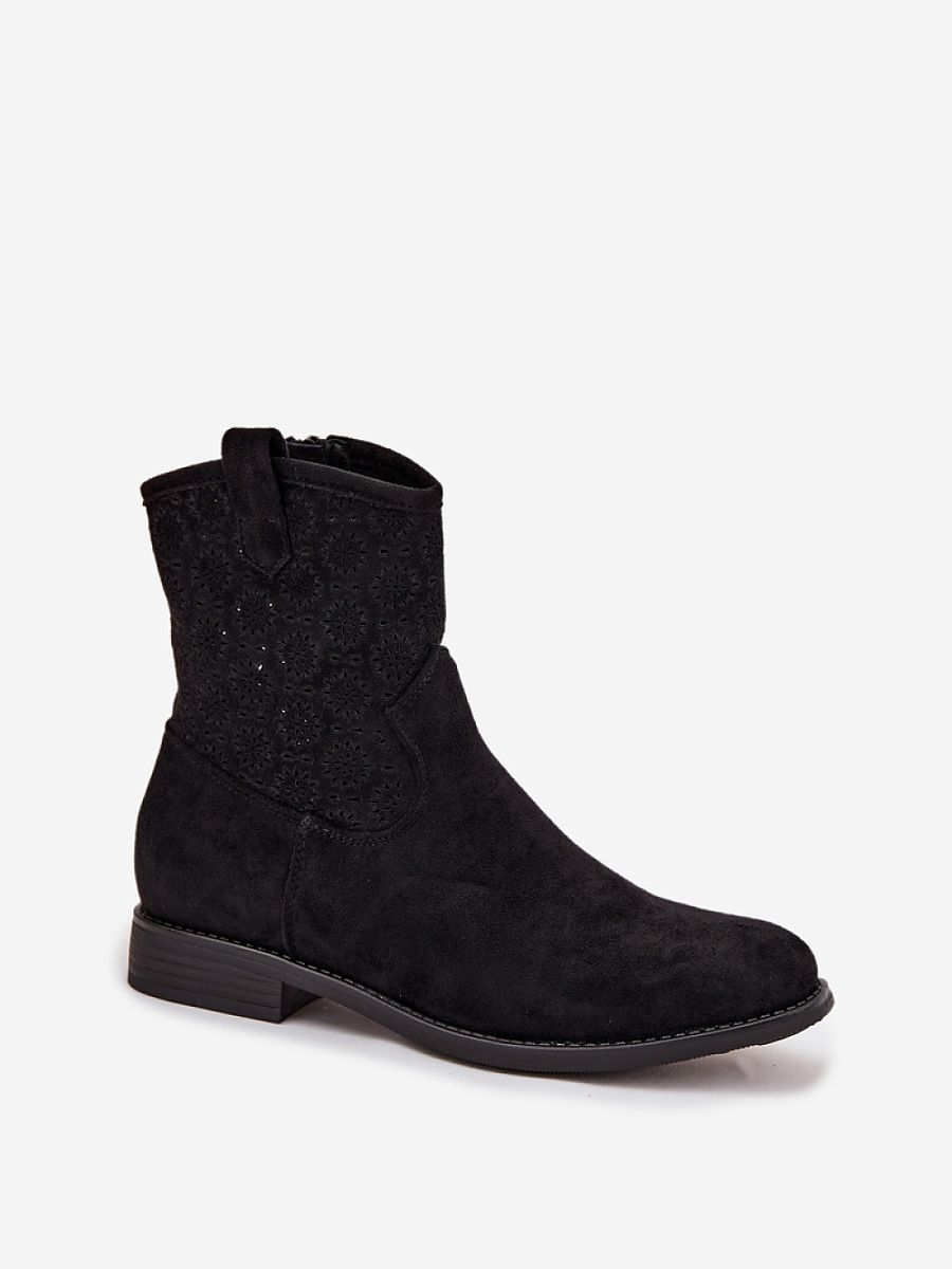 Botki Model S.Barski HY52-530 Black - Step in style - obrazek 2