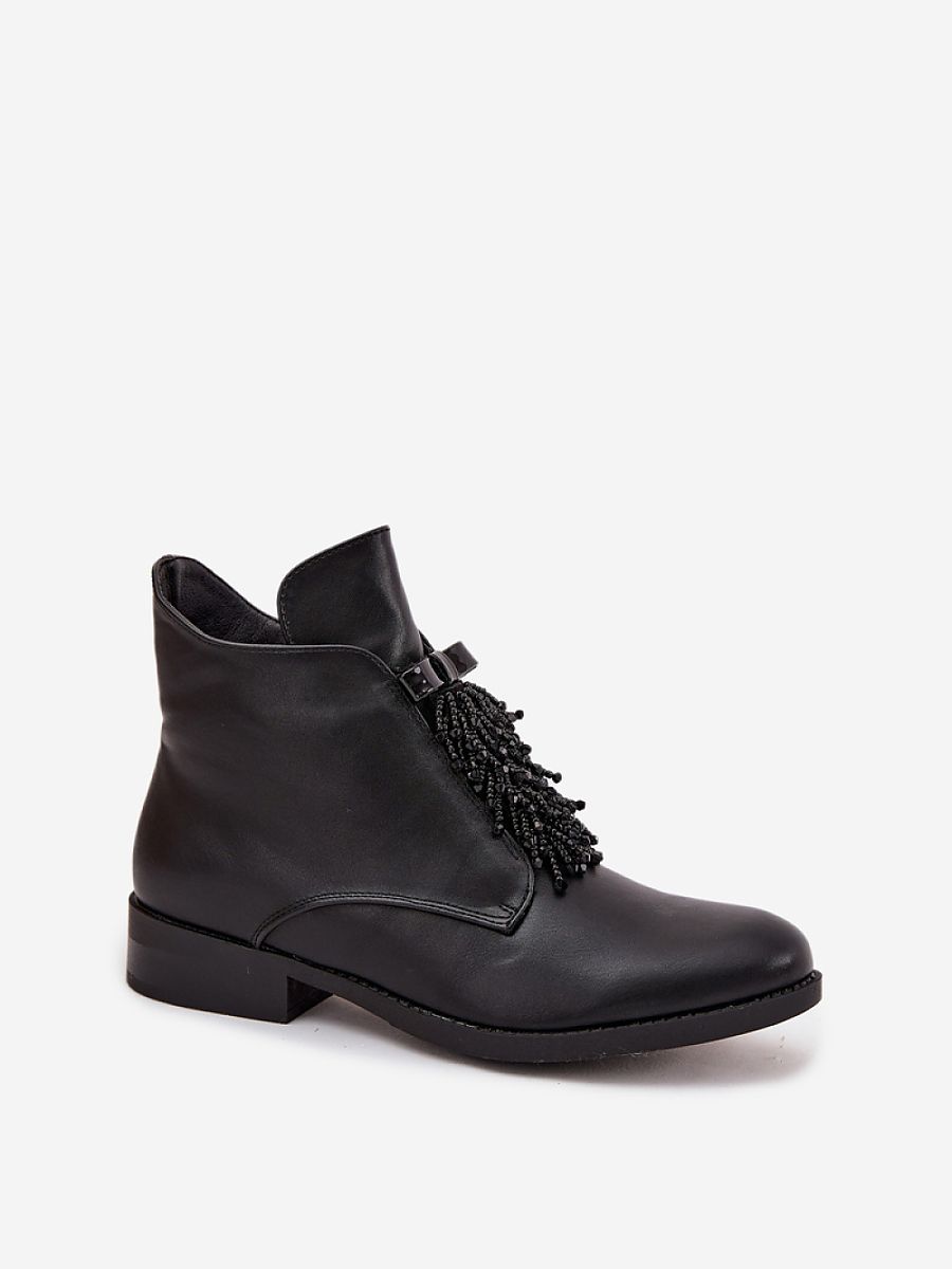 Botki Model S.Barski HY42-713 Black - Step in style - obrazek 2