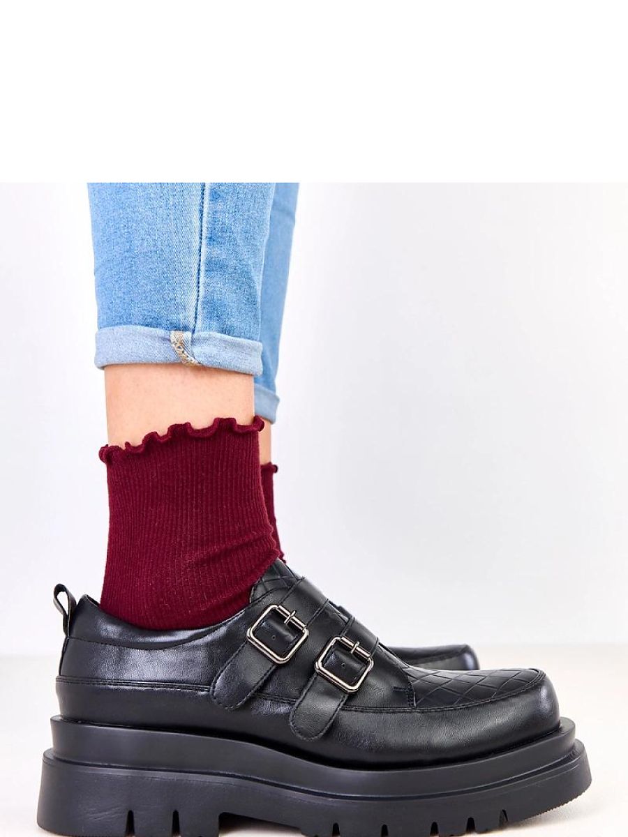 Półbuty Model Juke C21-80720 Black - Solea - obrazek 2