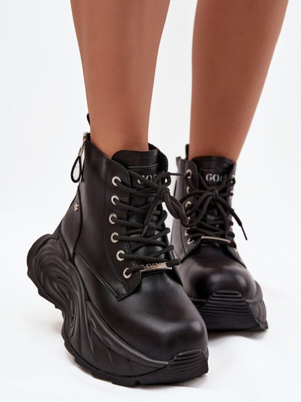 Botki Model Goe SS2N4301 Black - Step in style