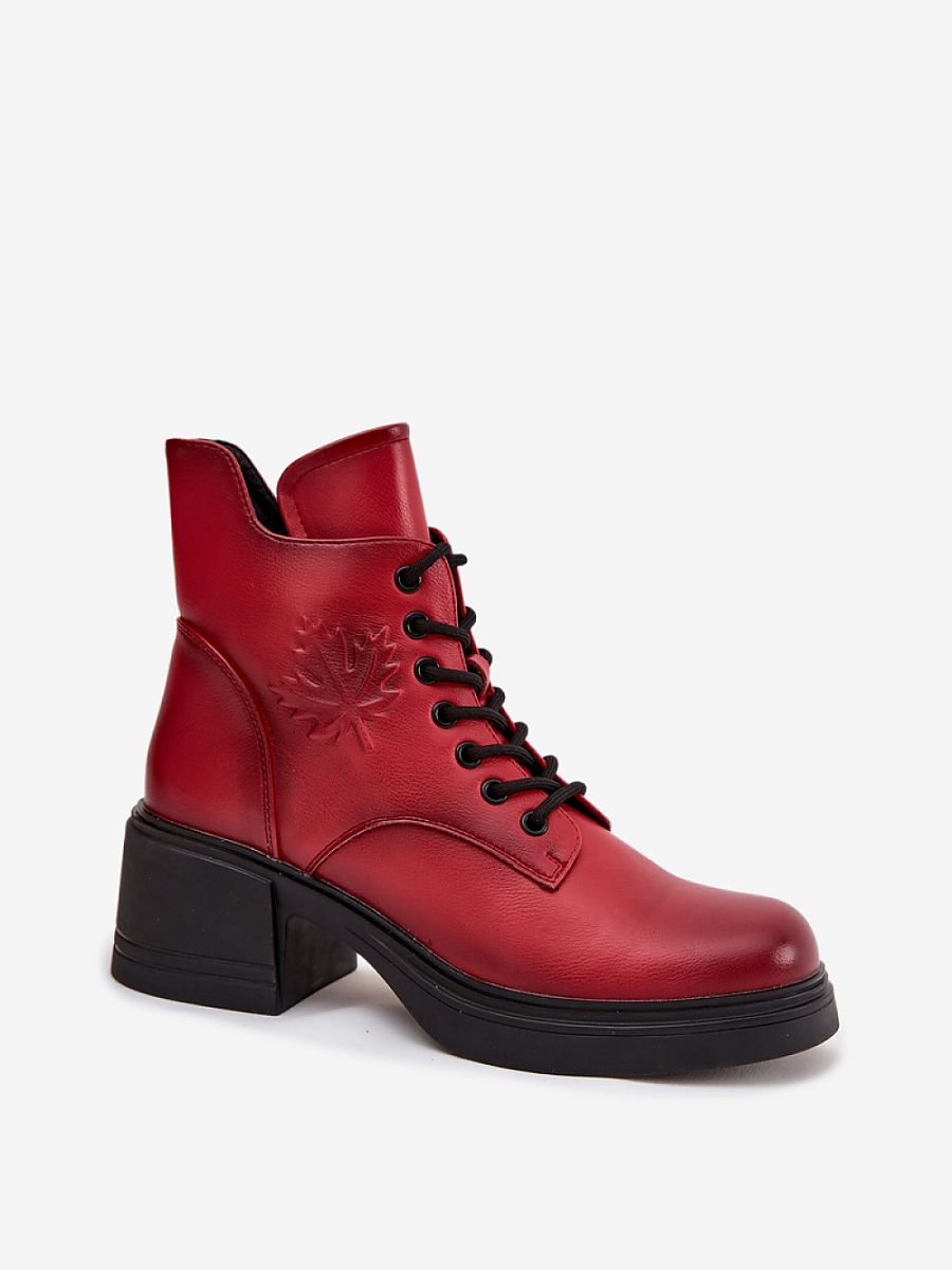 Botki Model Vinceza 39950 Red - Step in style - obrazek 2
