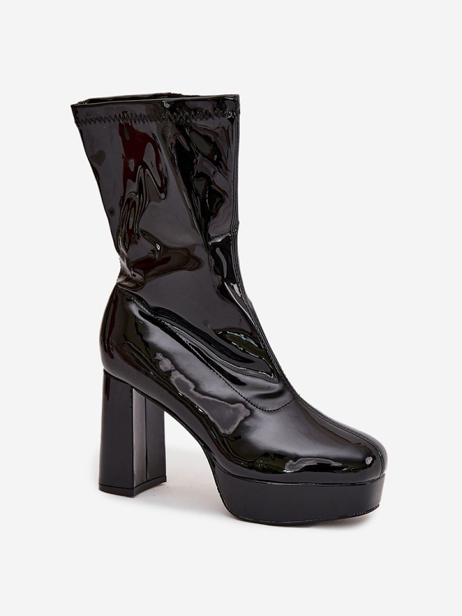 Botki Model Calvessa NS590P Black - Step in style - obrazek 2