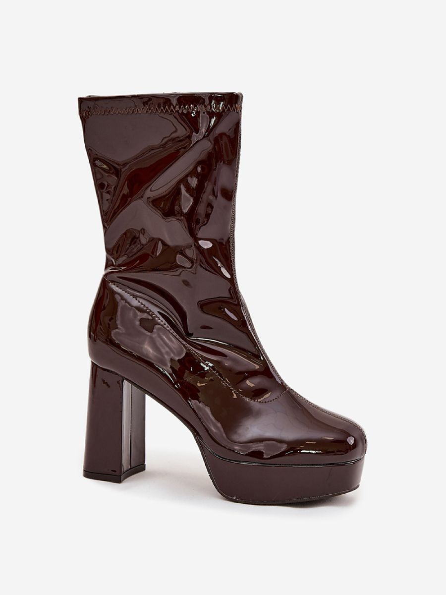 Botki Model Calvessa NS590P Czekolada - Step in style - obrazek 2