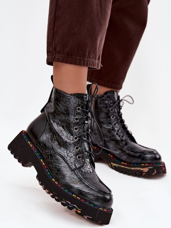 Botki Model Artiker 57C0065 Grey - Step in style