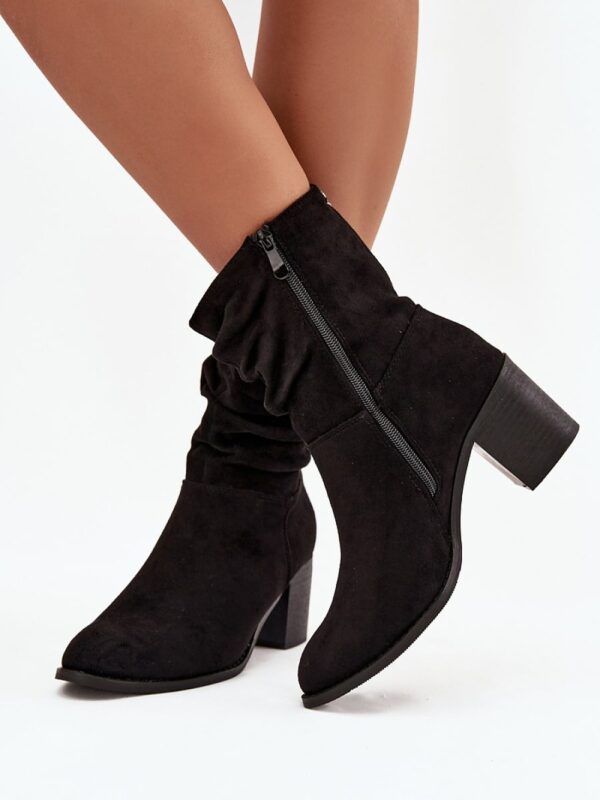 Botki Model S.Barski HY52-516 Black - Step in style