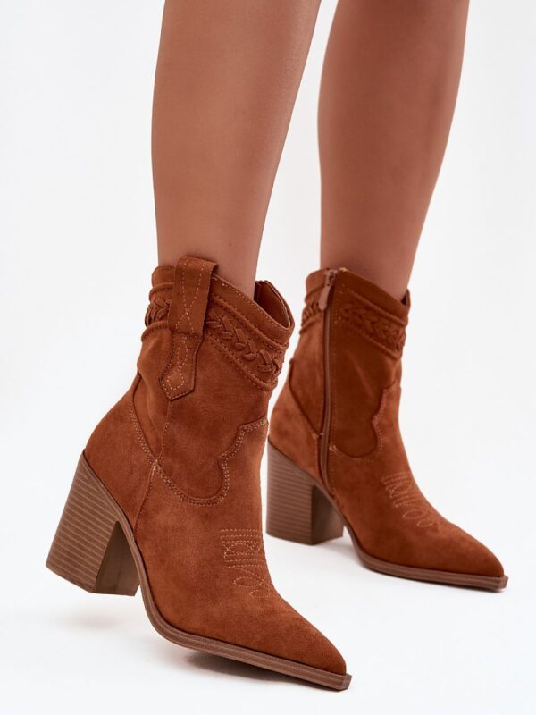 Botki Model Jessa OM287 Camel - Step in style