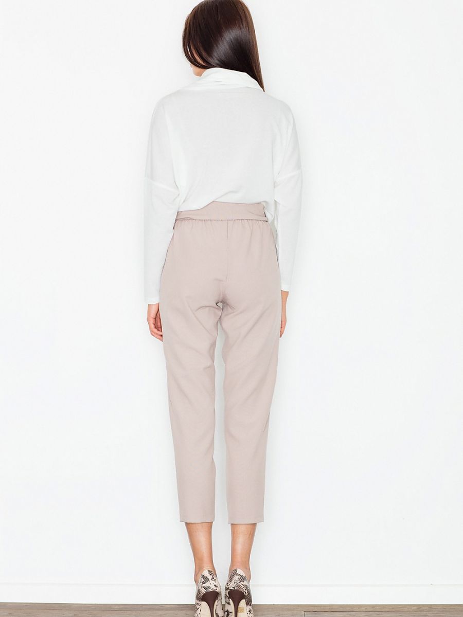 Spodnie Damskie Model M523 Beige - Figl - obrazek 3