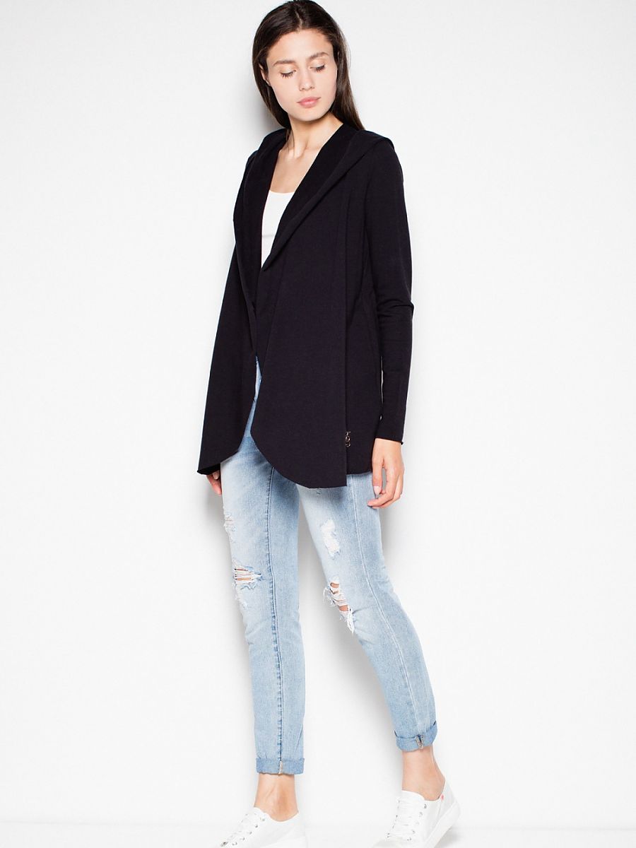 Bluza Damska Model VT037 Black - Venaton - obrazek 2