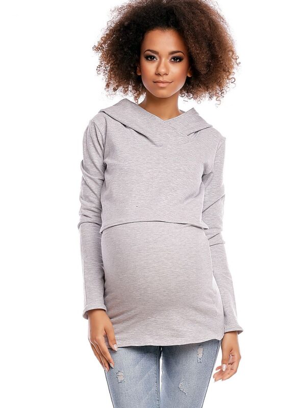 Bluza model 1473 Light Gray - PeeKaBoo