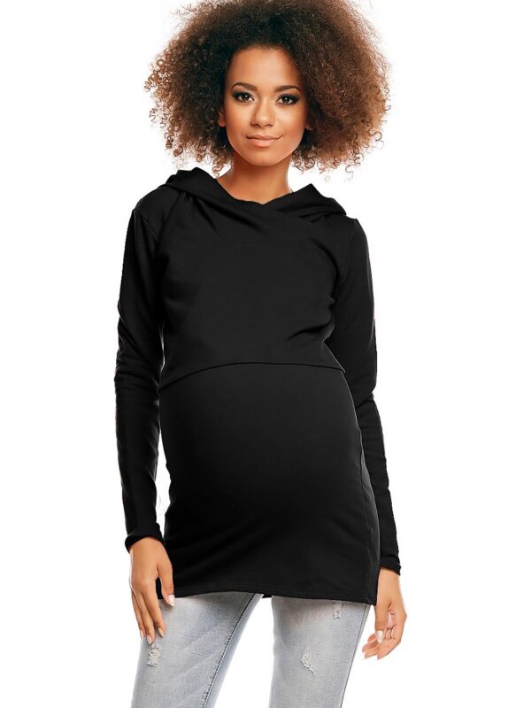 Bluza model 1473 Black - PeeKaBoo