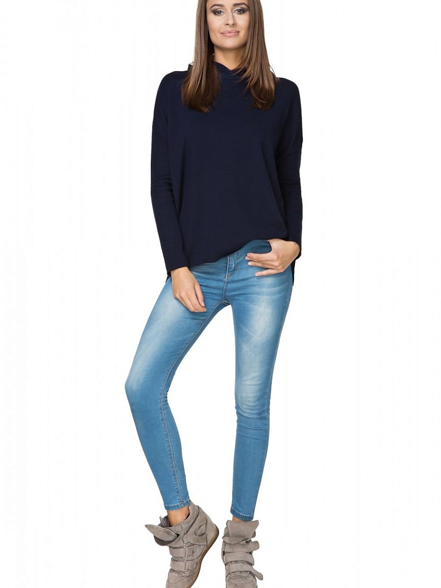 Bluza Damska Model T190/3 Navy - Tessita - obrazek 2