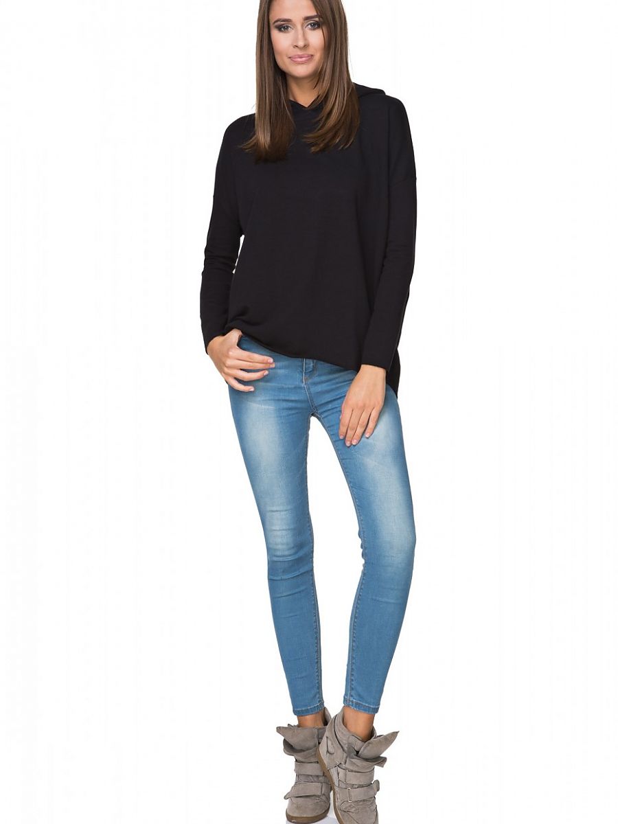 Bluza Damska Model T190/1 Black - Tessita - obrazek 2