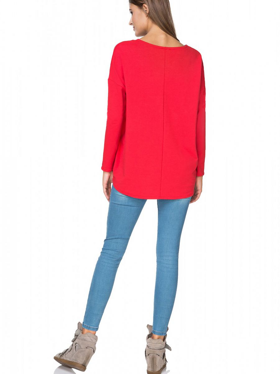 Bluza Damska Model T189/5 Red - Tessita - obrazek 3