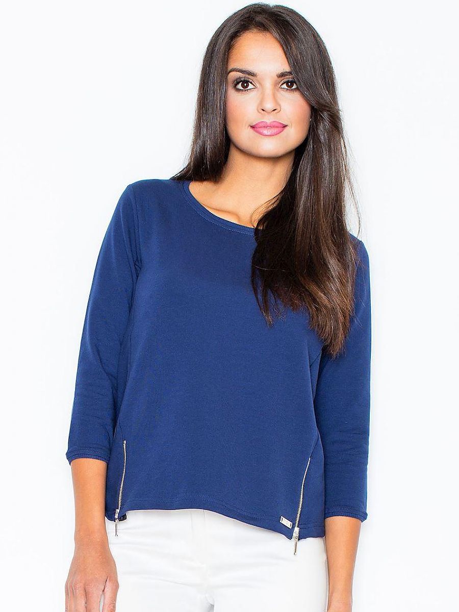 Bluza Damska Model 339 Navy - Figl