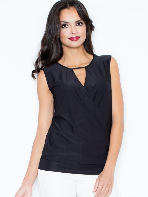 Bluzka Model 337 Black - Figl