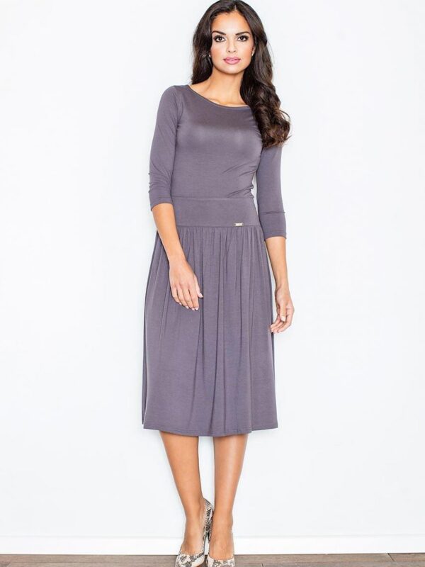 Sukienka Komplet Model 322 Grey - Figl