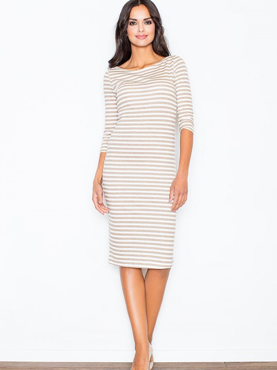 Sukienka Model 311 Beige - Figl