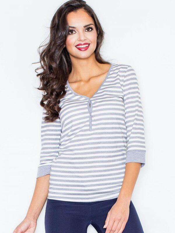 Bluzka Model 289 Grey - Figl