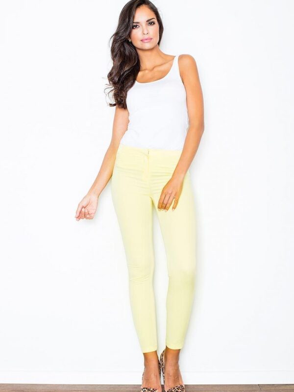 Spodnie Damskie Model 293 Yellow - Figl