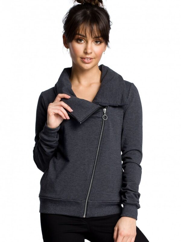 Bluza Damska Model B071 Grafit - BeWear