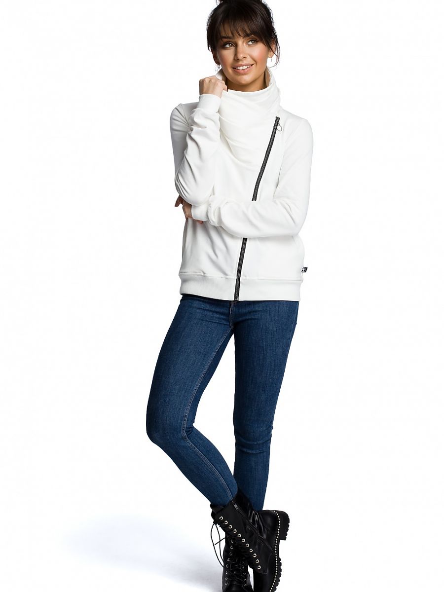 Bluza Damska Model B071 Ecru - BeWear - obrazek 2