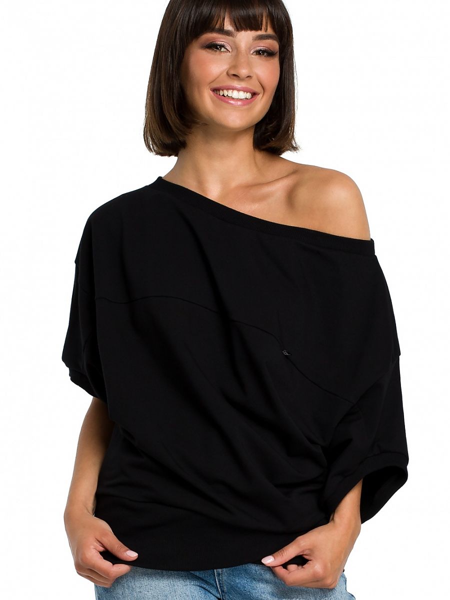 Bluza Damska Model B079 Black - BeWear