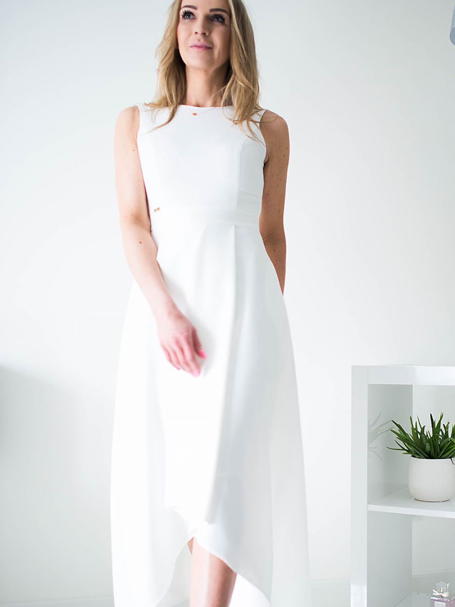 Sukienka Model Jennifer Ecru - Jersa