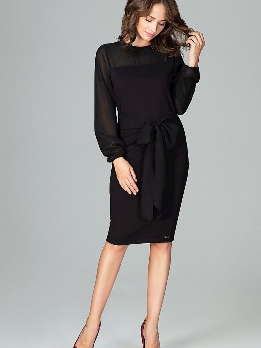 Sukienka Model K494 Black - Lenitif
