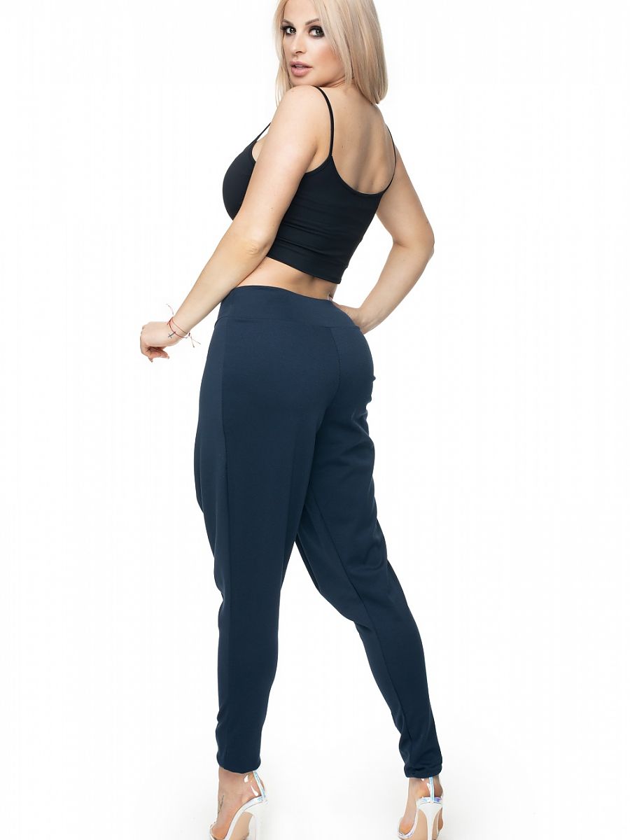 Spodnie Damskie Model 0106 Navy - PeeKaBoo - obrazek 3