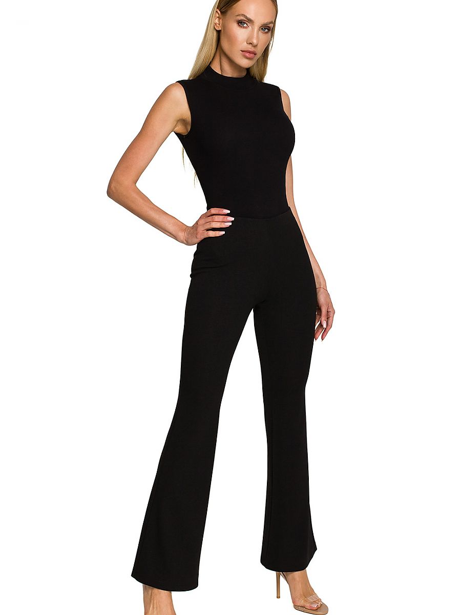 Spodnie Damskie Model MOE704 Black - Moe - obrazek 2