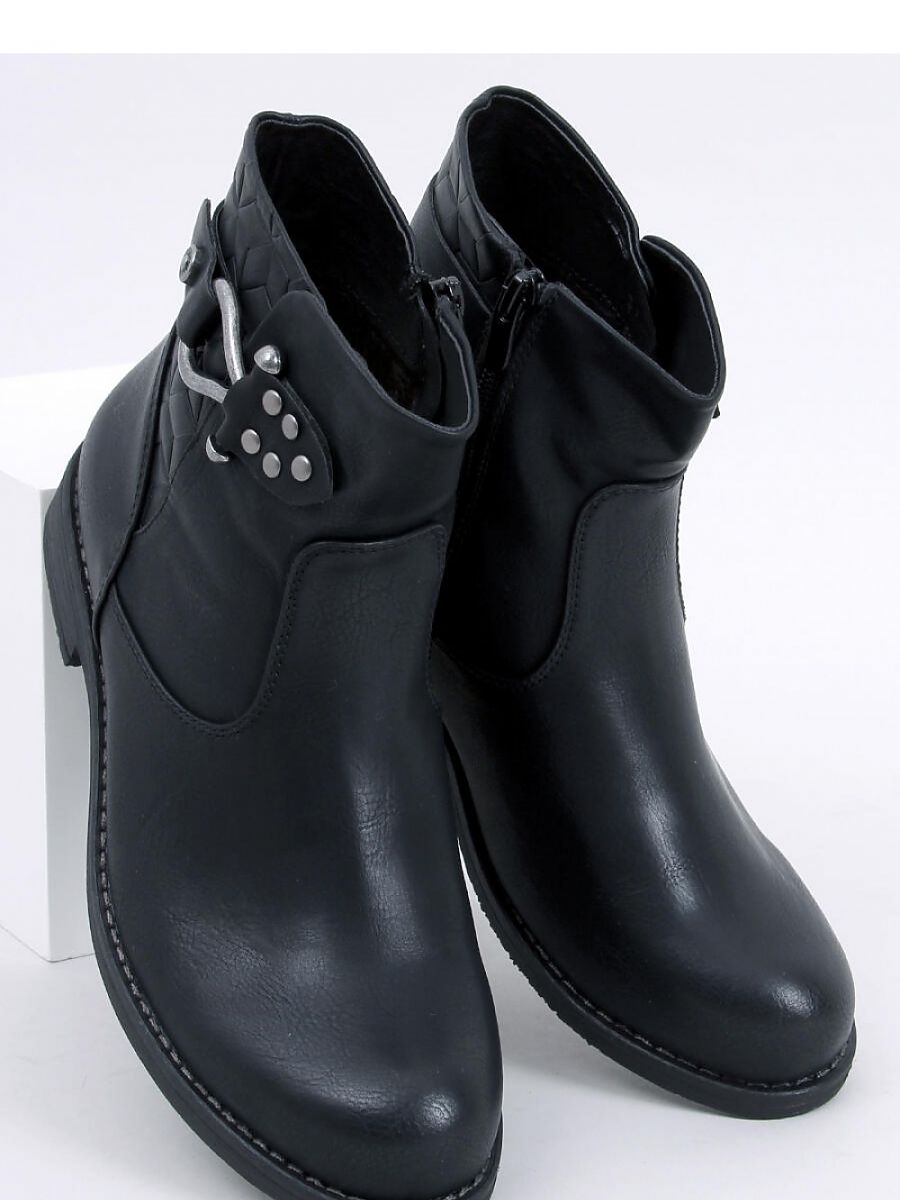 Botki damskie DUSTIN BLACK - Inello