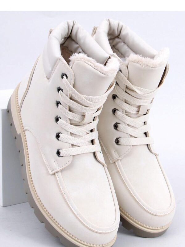 Botki traperki ocieplane GERMANO BEIGE - Inello