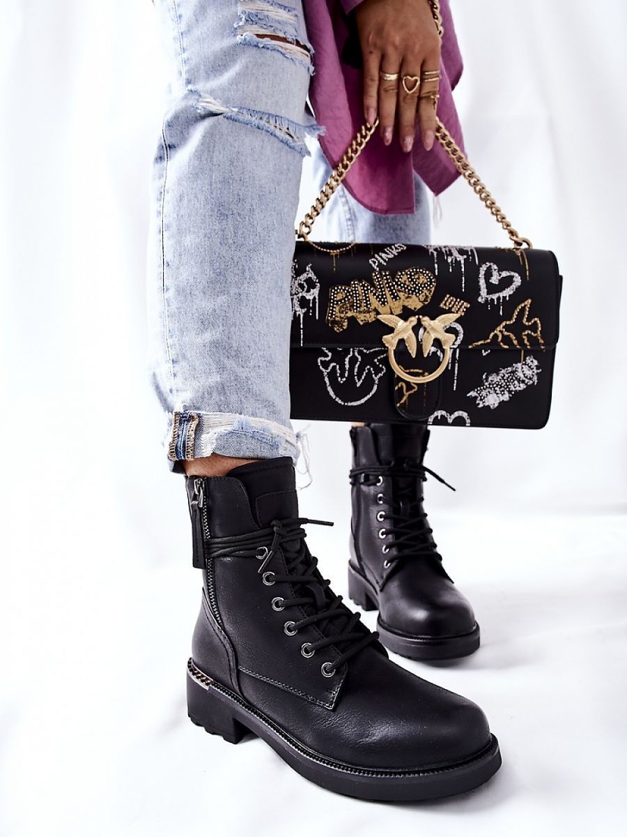 Botki workery Model Maisa 21BT35-4226 Green - Step in style