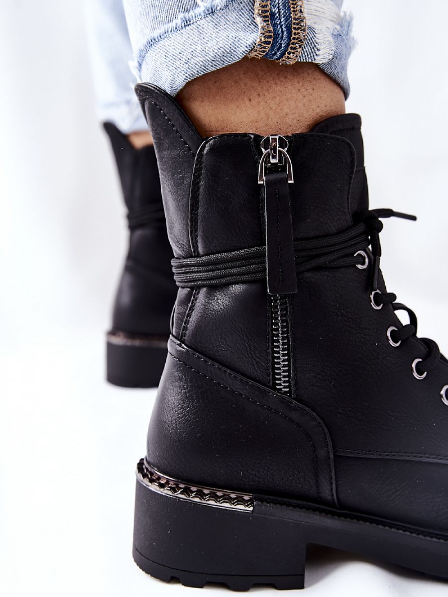 Botki workery Model Maisa 21BT35-4226 Green - Step in style - obrazek 2