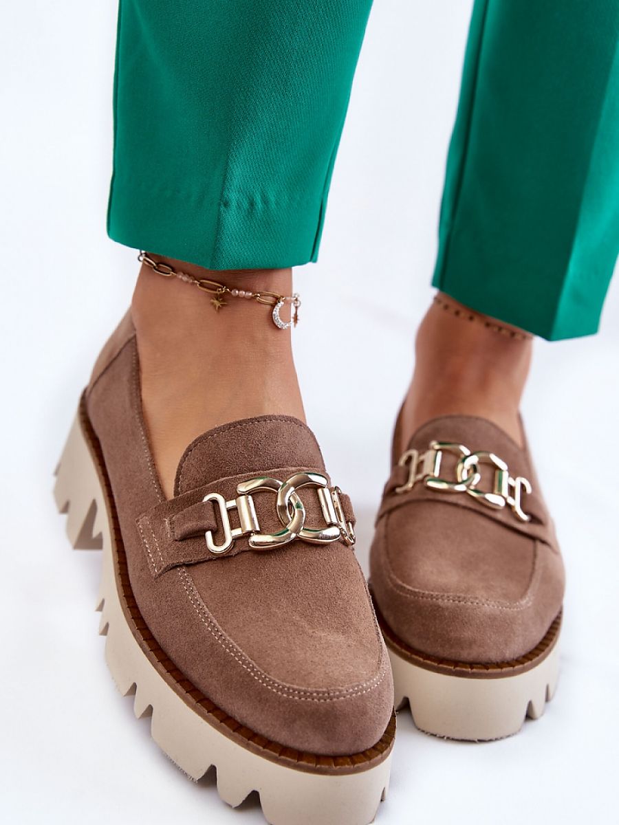 Półbuty Model Laura Messi 2489 Brown - Step in style