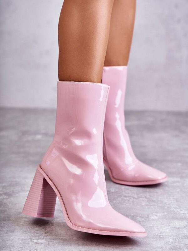 Botki Model Margit C-229 Pink - Step in style