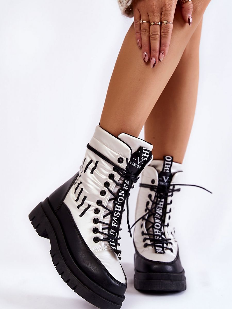 Śniegowce Model Sharmen 23-34586 Silver - Step in style