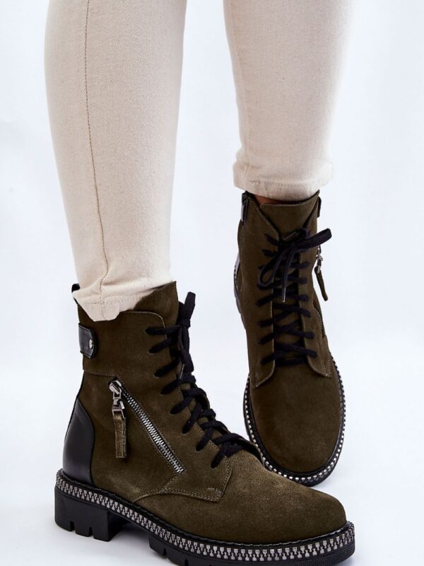 Botki Model Laura Messi 2508 Green - Step in style