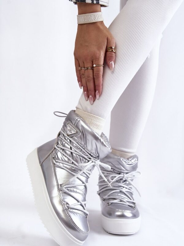 Śniegowce Model Carrios HY845-19 Silver - Step in style