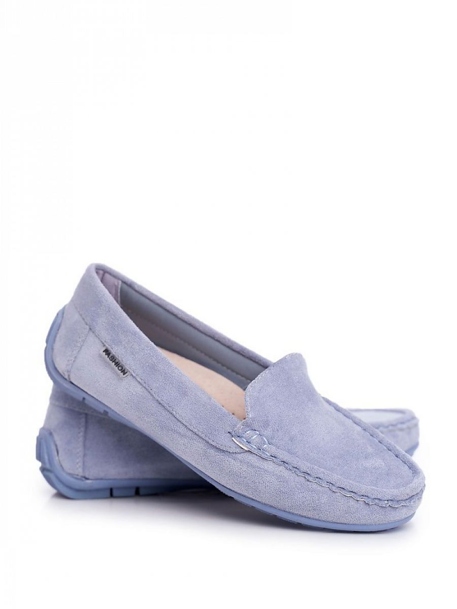 Mokasyny Model Morreno 20PB26-2190 Blue - Step in style - obrazek 2