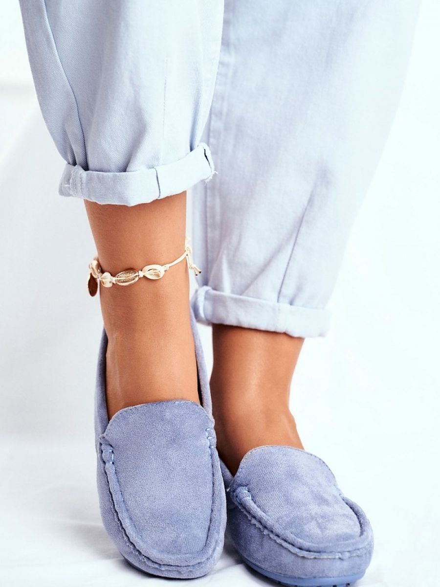 Mokasyny Model Morreno 20PB26-2190 Blue - Step in style - obrazek 3